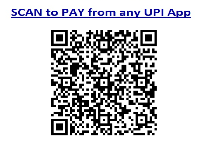 ऑनलाइन पेमेंटसाठी युपीआय क्यू आर कोड (UPI QR code for online payment)